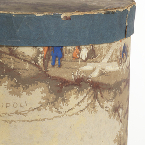 Bandbox And Lid, Gallipoli, 1825–35