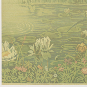 Scenic - Panel, Water Lily, 1930–40