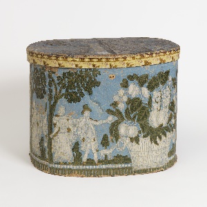 Bandbox (USA), ca. 1840