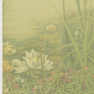 Scenic - Panel, Water Lily, 1930–40