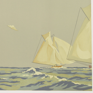 Scenic - Panel, Regatta, 1930–40