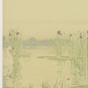 Scenic - Panel, Swan, 1930–40