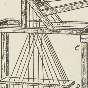 Book Illustration, Jacquard Weaving and Designing, Falcon Loom of 1728, Figure 12, 1895