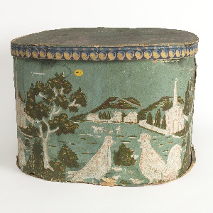 Bandbox (USA), ca. 1830