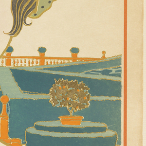Book Illustration, Les choses de Paul Poiret vues par Georges Lepape (Items by Paul Poiret as seen by George Lepape), Woman in a Turban, plate 6, 1911