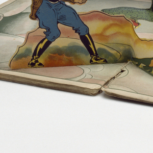 Paper Construction, Buck Rogers, 25th Century Featuring Buddy and Allura in "Strange adventures in the Spider Ship"; Attacked by the Giant Reptile, ca. 1935