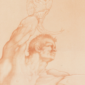 Book Illustration, Art Anatomy, Pectoralis Major in Use, 1884