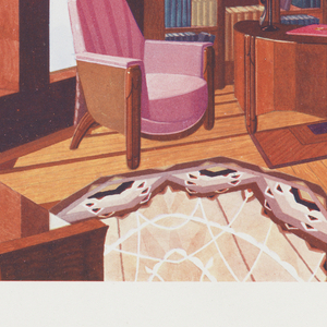 Book Illustration, Intérieurs en couleurs France . . . , Cabinet de travail, 1926