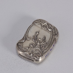 Serpent and Beetle Matchsafe, ca. 1900