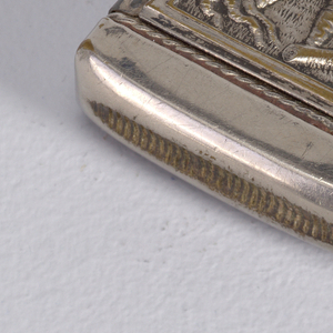 "Modern Woodmen of America" Matchsafe, patented 1904