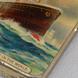 Advertisement for the "White Star Line, R.M.S. Olympia" Matchsafe, ca. 1911
