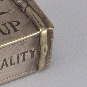 Bollinger Champagne Crate Matchsafe, late 19th century
