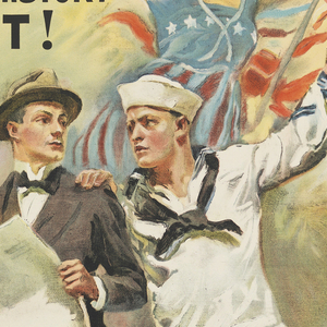 Poster, The Navy Needs You! U.S. Navy, possibly 1917