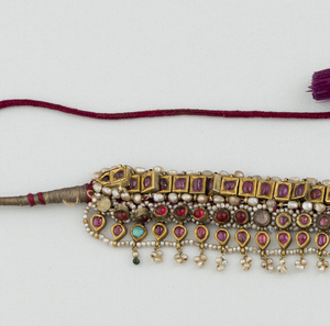 Short Necklace Or Armlet (India), 19th century