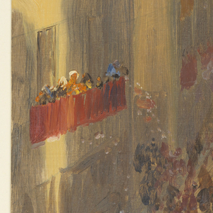 Drawing, View of Beirut (?), 1869