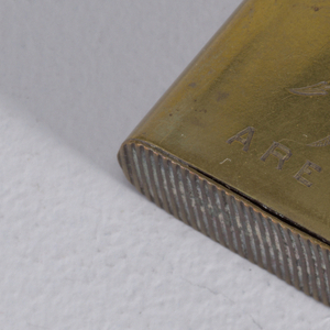 "I Am W.W. King, Who The [Devil] Are You" Matchsafe, late 19th century