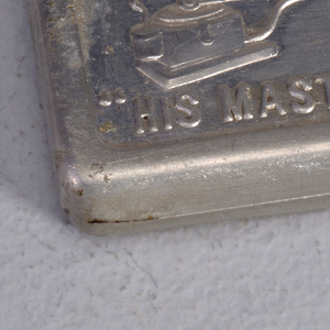 Advertisement for "His Master