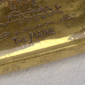 "Remember the Maine" Matchsafe, ca. 1898