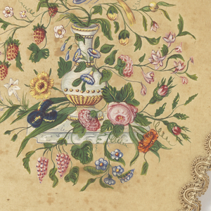 Handscreen, late 18th century