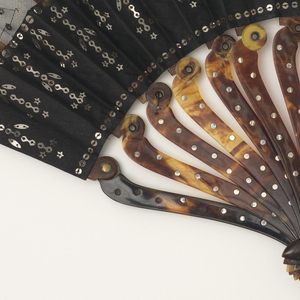 Pleated Pocket Fan And Case, late 19th–early 20th century